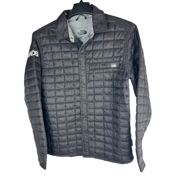 The North Face Thermoball Eco Shirt Jacket Black Men's Medium *Company Logo* - Picture 4 of 15